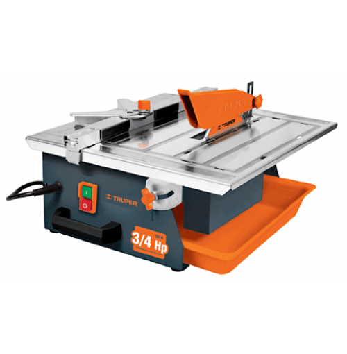 7'' Tabletop Wet Tile Saw, 3/4 HP